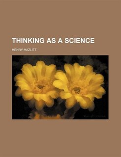 Couverture_Thinking as a Science