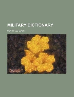 Front cover_Military dictionary