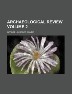 Front cover_Archaeological review Volume 2