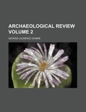 Front cover_Archaeological review Volume 2