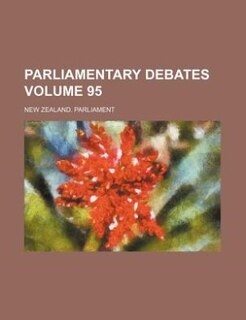 Front cover_Parliamentary debates Volume 95
