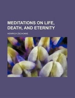 Couverture_Meditations on life, death, and eternity
