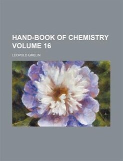 Front cover_Hand-book Of Chemistry Volume 16