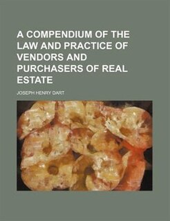 Couverture_A compendium of the law and practice of vendors and purchasers of real estate