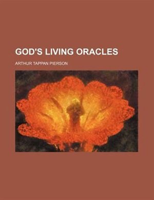 Front cover_God's living oracles