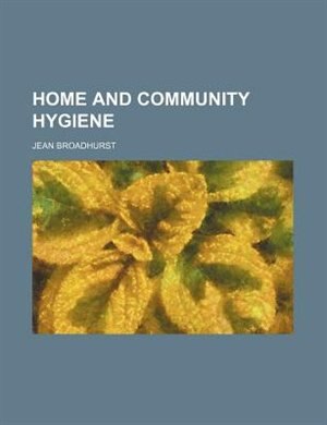 Couverture_Home and community hygiene