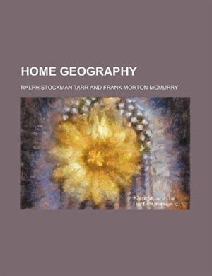 Front cover_Home geography