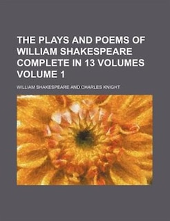 Front cover_The plays and poems of William Shakespeare complete in 13 volumes Volume 1