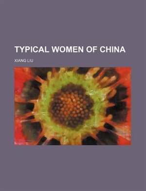 Couverture_Typical women of China