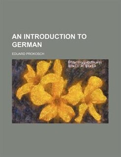 Couverture_An introduction to German