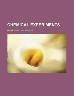 Front cover_Chemical experiments