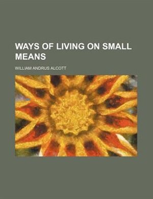 Couverture_Ways of Living on Small Means