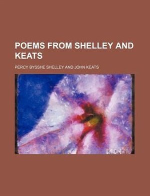 Front cover_Poems from Shelley and Keats