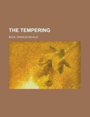 Couverture_The Tempering