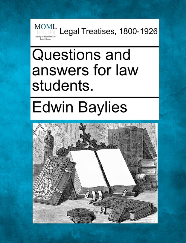 Couverture_Questions And Answers For Law Students.