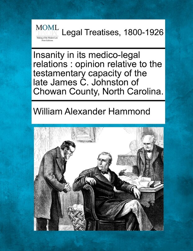Front cover_Insanity in Its Medico-Legal Relations