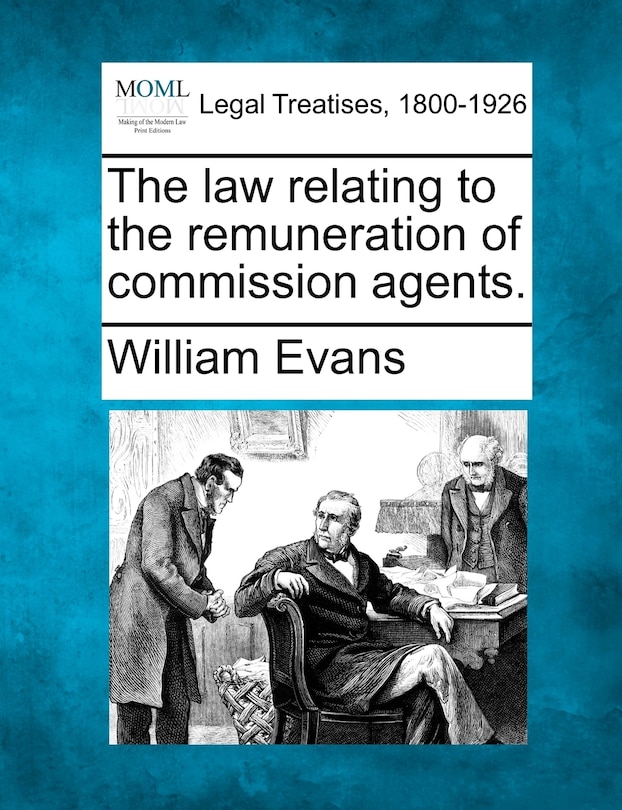 Couverture_The Law Relating To The Remuneration Of Commission Agents.