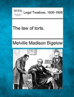 Couverture_The Law Of Torts.