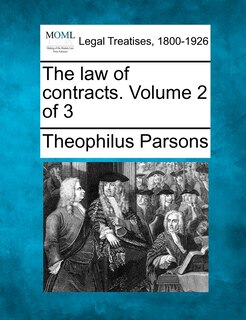 Front cover_The Law Of Contracts. Volume 2 Of 3