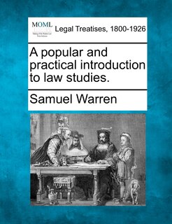 Couverture_A popular and practical introduction to law studies.