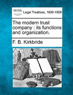 Couverture_The modern trust company