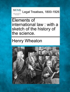 Couverture_Elements Of International Law