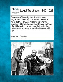 Front cover_Defense of Insanity in Criminal Cases
