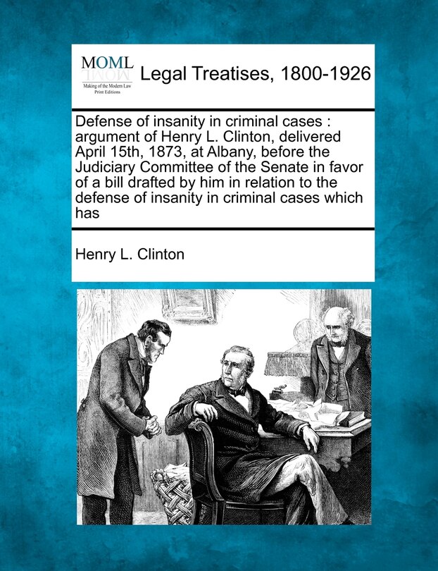 Front cover_Defense of Insanity in Criminal Cases