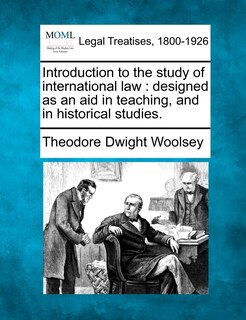 Front cover_Introduction To The Study Of International Law