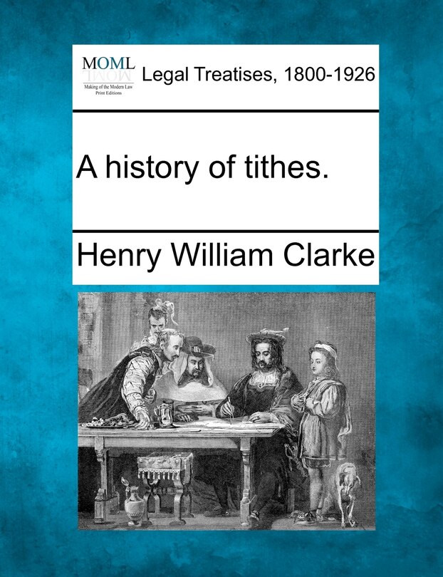 Front cover_A History Of Tithes.