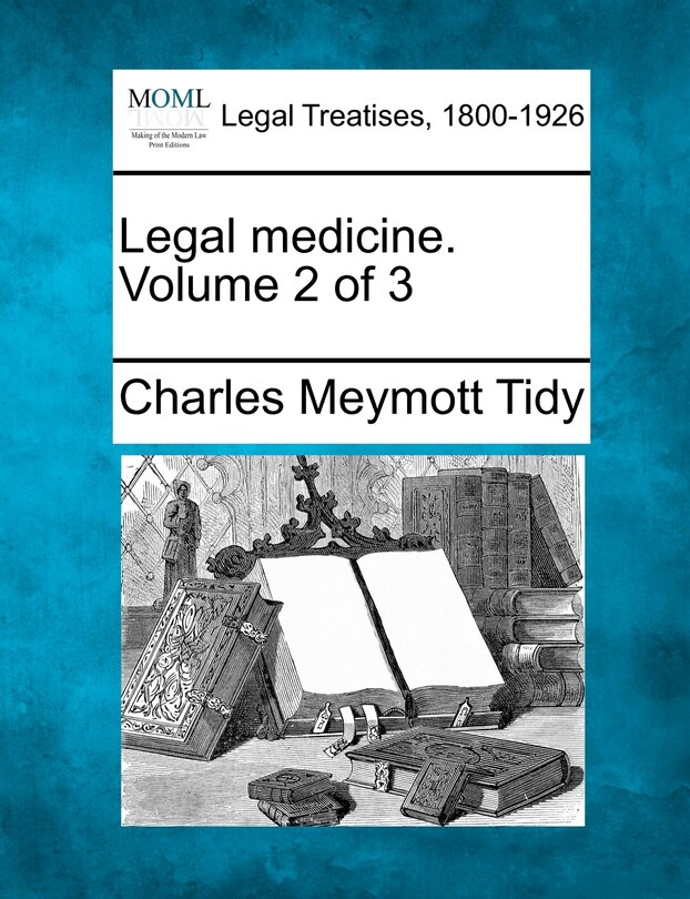 Front cover_Legal Medicine. Volume 2 Of 3