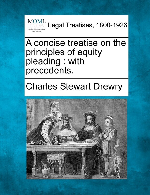 Front cover_A Concise Treatise On The Principles Of Equity Pleading