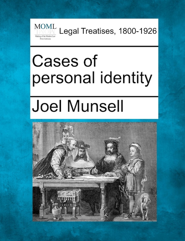 Front cover_Cases of personal identity