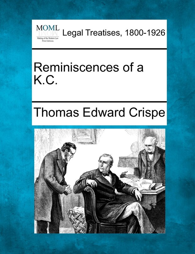 Couverture_Reminiscences Of A K.c.