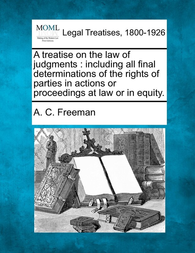 Couverture_A treatise on the law of judgments
