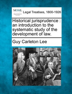 Couverture_Historical Jurisprudence