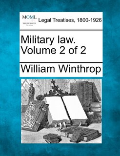 Couverture_Military Law. Volume 2 Of 2