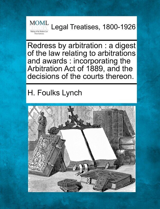 Couverture_Redress by Arbitration