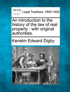 Couverture_An Introduction To The History Of The Law Of Real Property