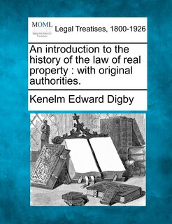 Couverture_An Introduction To The History Of The Law Of Real Property
