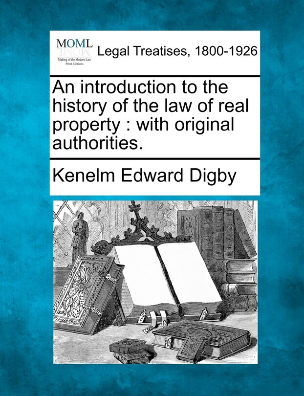 Couverture_An Introduction To The History Of The Law Of Real Property