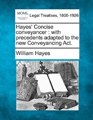 Couverture_Hayes' Concise Conveyancer