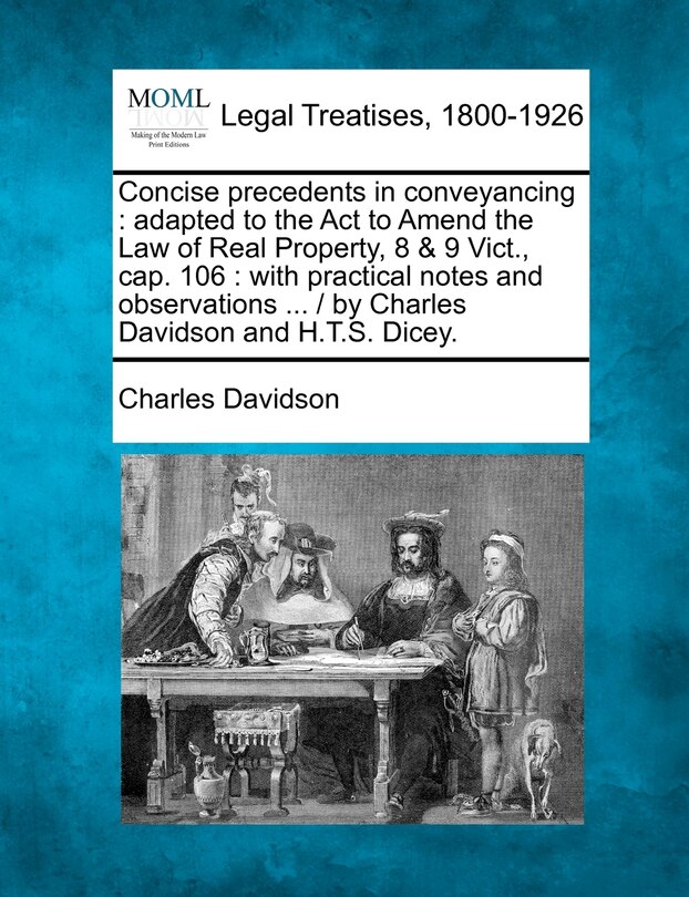 Front cover_Concise precedents in conveyancing