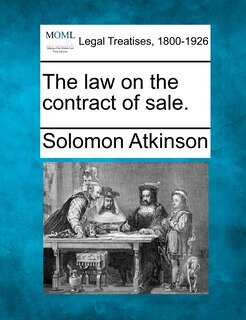 Front cover_The Law On The Contract Of Sale.