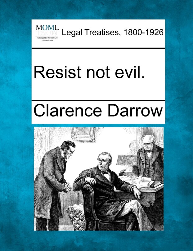 Front cover_Resist Not Evil.