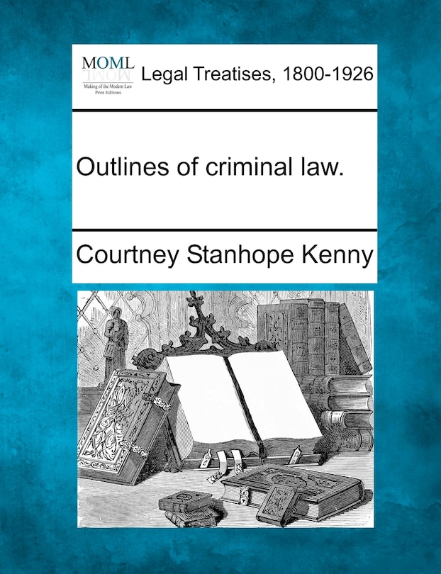 Front cover_Outlines of criminal law.