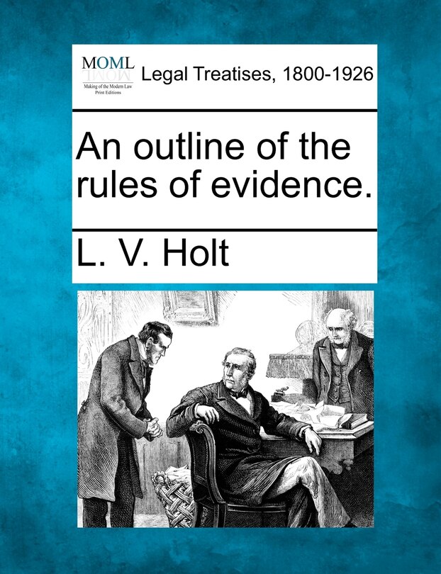 Front cover_An Outline Of The Rules Of Evidence.