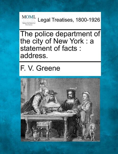 Couverture_The Police Department of the City of New York