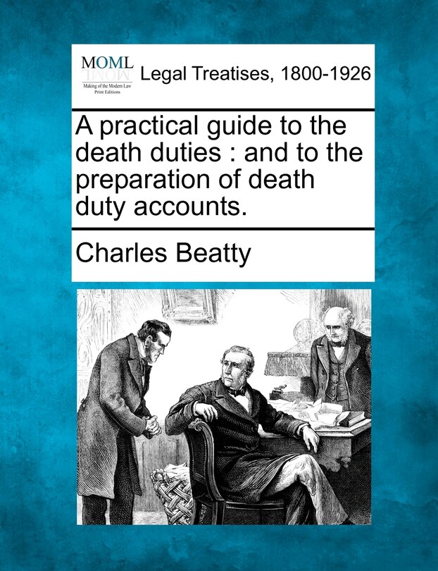 Couverture_A Practical Guide To The Death Duties