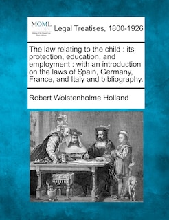 Couverture_The Law Relating to the Child